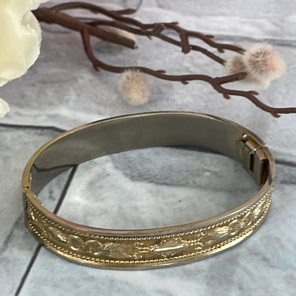 Whiting & Davis Co, Vintage bangle bracelet - Picture 1 of 8